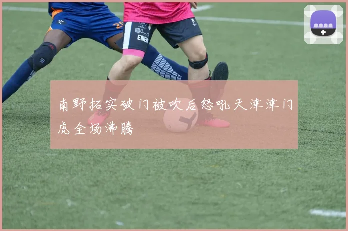 南野拓实破门被吹后怒吼天津津门虎全场沸腾